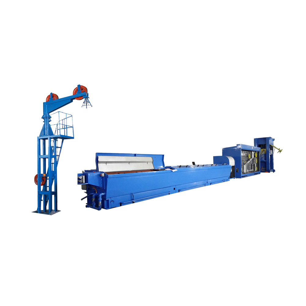 LHD450/13DT-CU Straight line rod breakdown machine with annealing machine