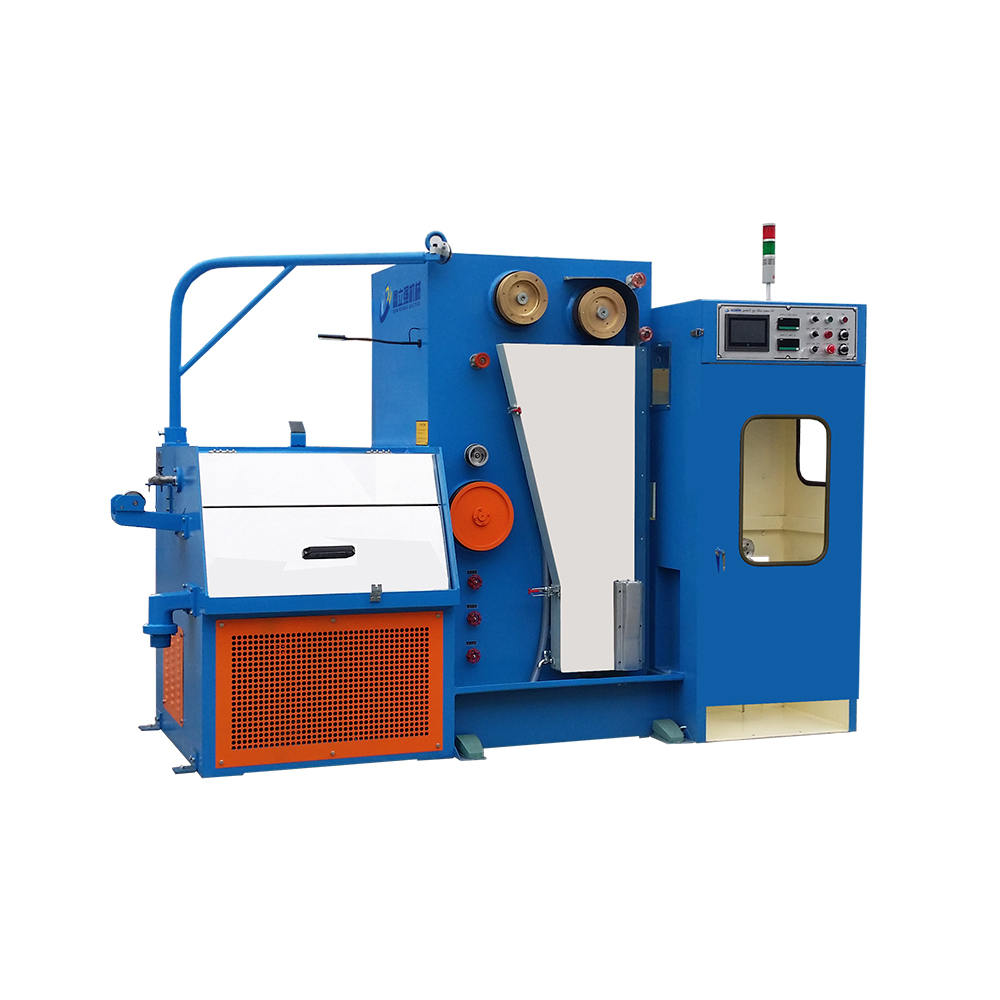 14DT Fine copper wire automatic drawing machine with continuous annealer