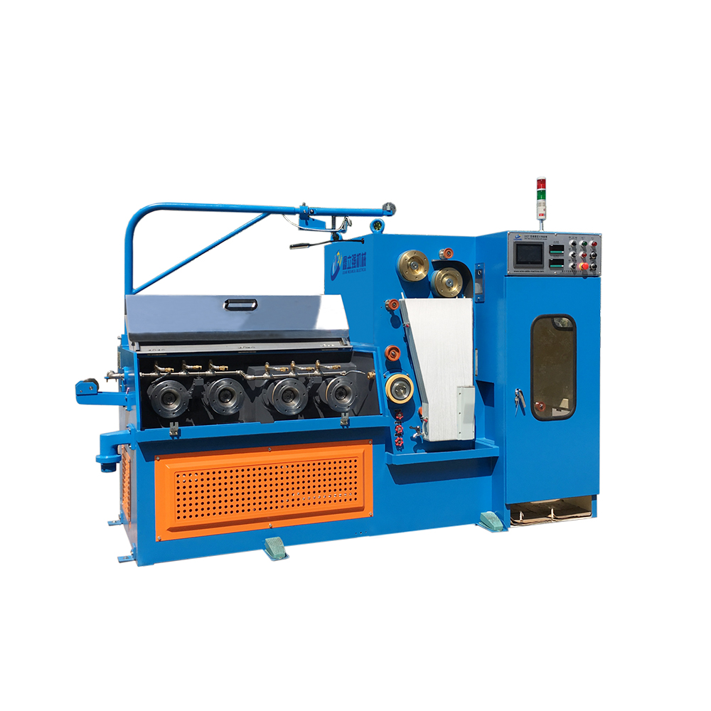 24DT Small wire complete drawing equipment with online annealing machine