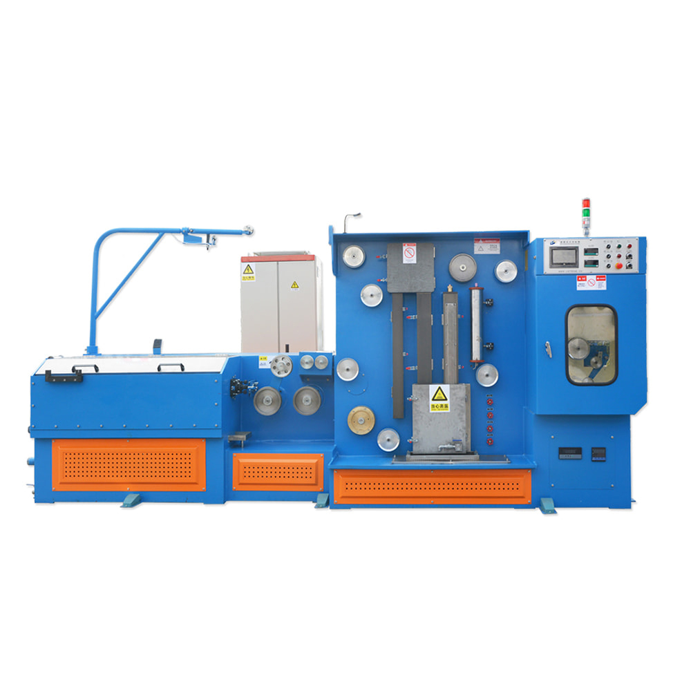 22DHT Fine brass wire drawing machine with continuous annealer online