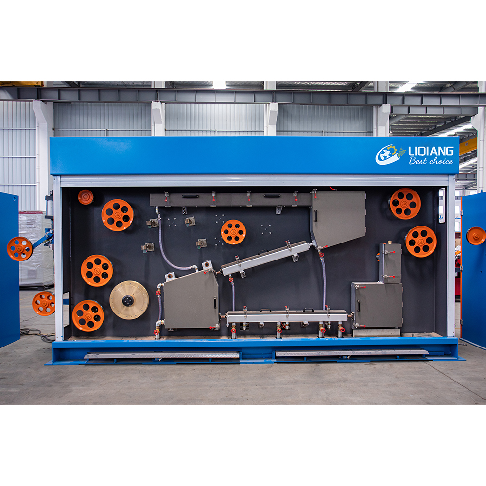 WDF450/13-2 Dual-line Copper Rod Breakdown Machine with Continuous Annealing (Individual Motor Driven Type)