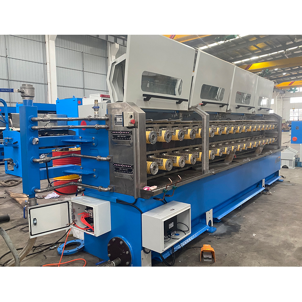 DT120.200.20-19 Multiple-line Fine Wire Drawing Machine With Annealer (20-line)