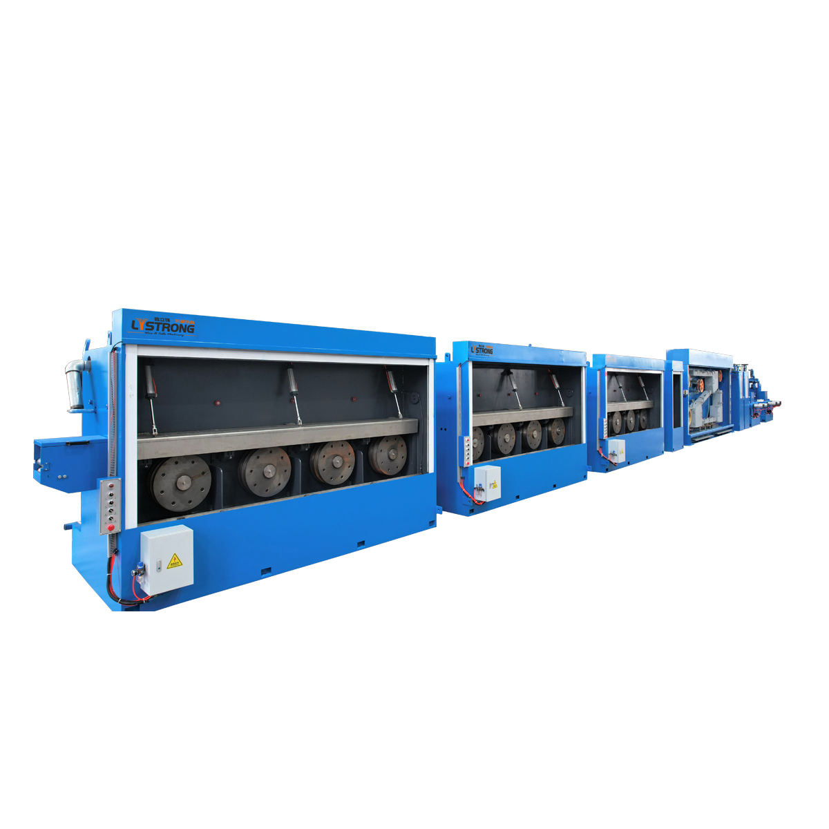 LHD450/13-2DT Rod breakdown machine with individual motors (2 lines) LHD450/13-2DT Rod breakdown machine with individual motors (2 lines)